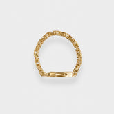 6MM BYZANTINE BRACELET - GOLD